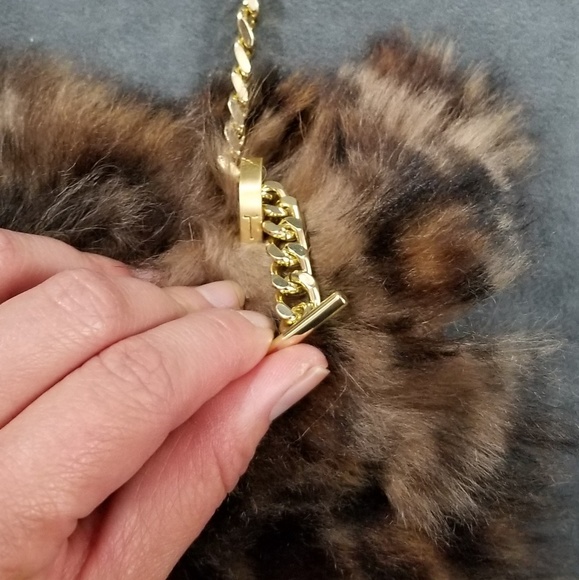 🚫SOLD🚫NWT TED BAKER FAUX FUR LEATHER CROSSBODY - Picture 8 of 8